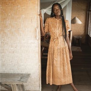 Daughters of India Prairie Dress in Autumn, M